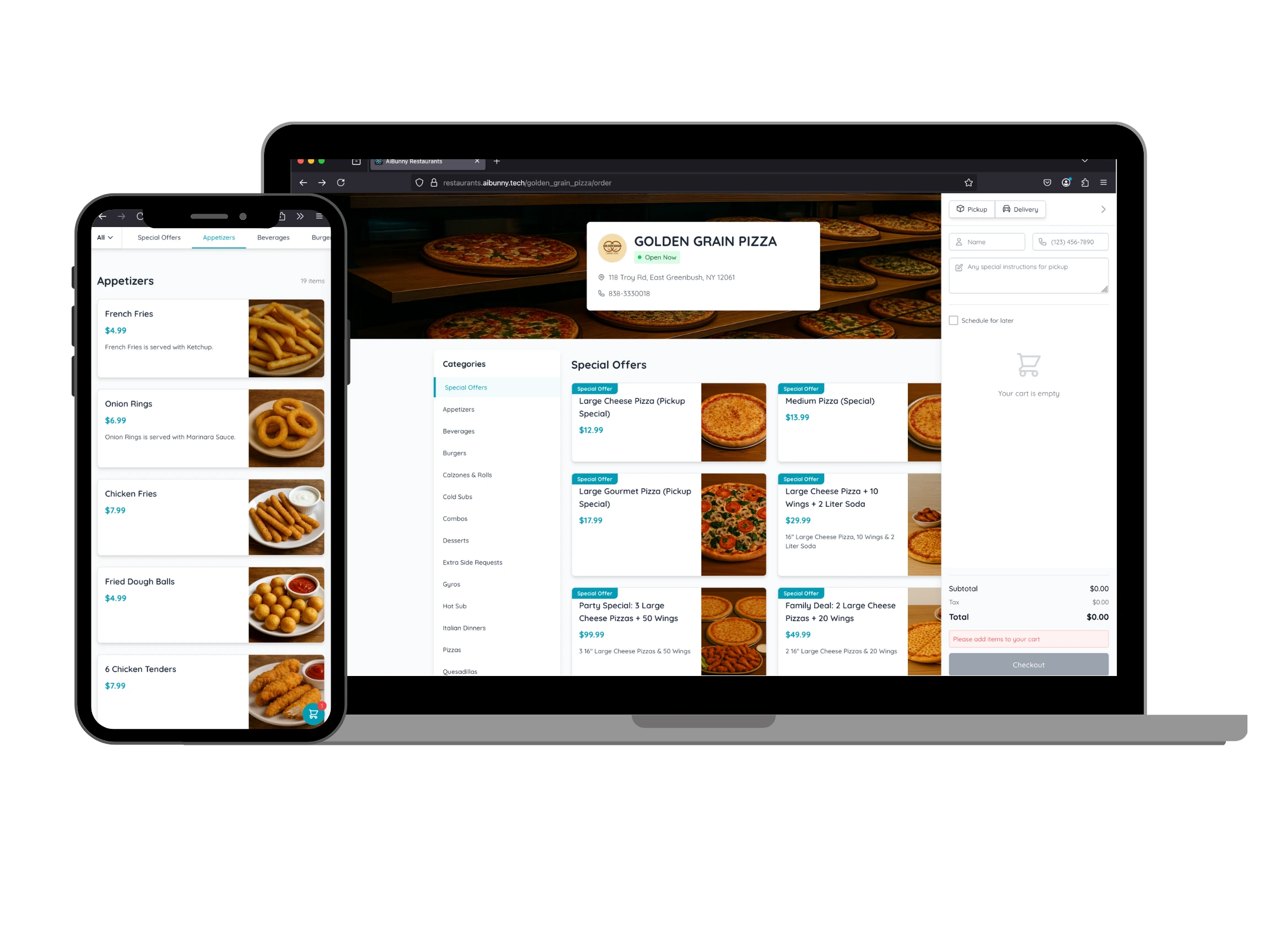 Online Ordering System